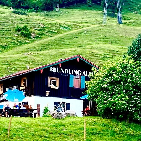 Bruendling-Alm Berggasthof Auf 1167M Auf Dem Hochfelln Hotel Bergen  Luaran gambar